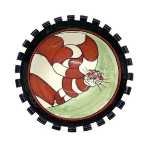 SWAK Lynda Corneille Clancy Cat Art Bowl Signed